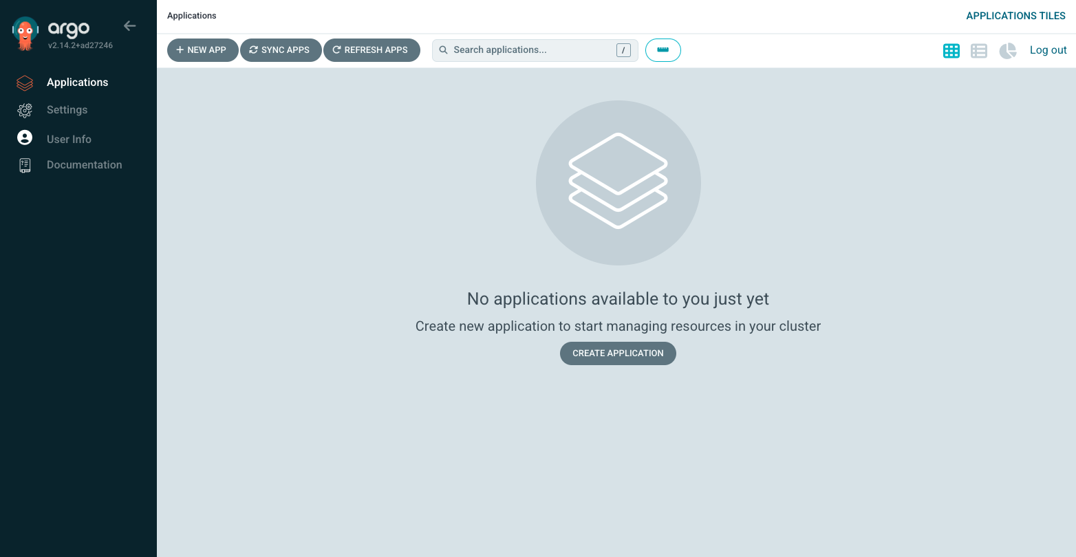ArgoCD Dashboard